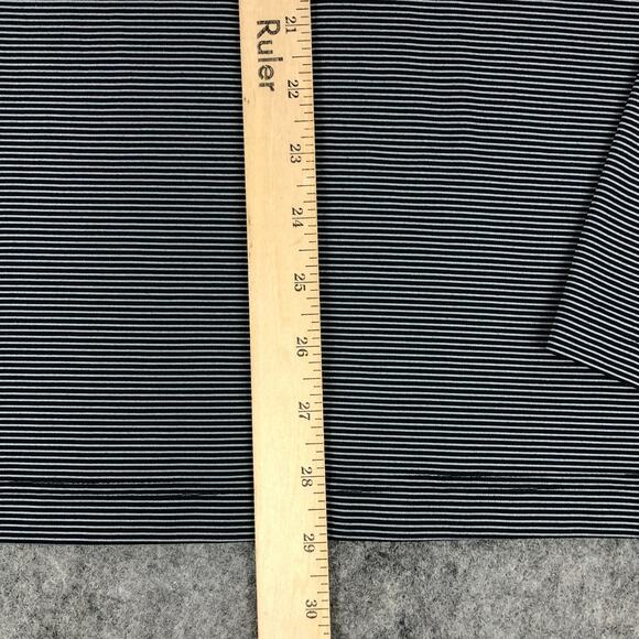 Under Armour Dallas Stars Mens 1/4 Zip Pullover Large Gray Striped Heat Gear - Picture 8 of 10